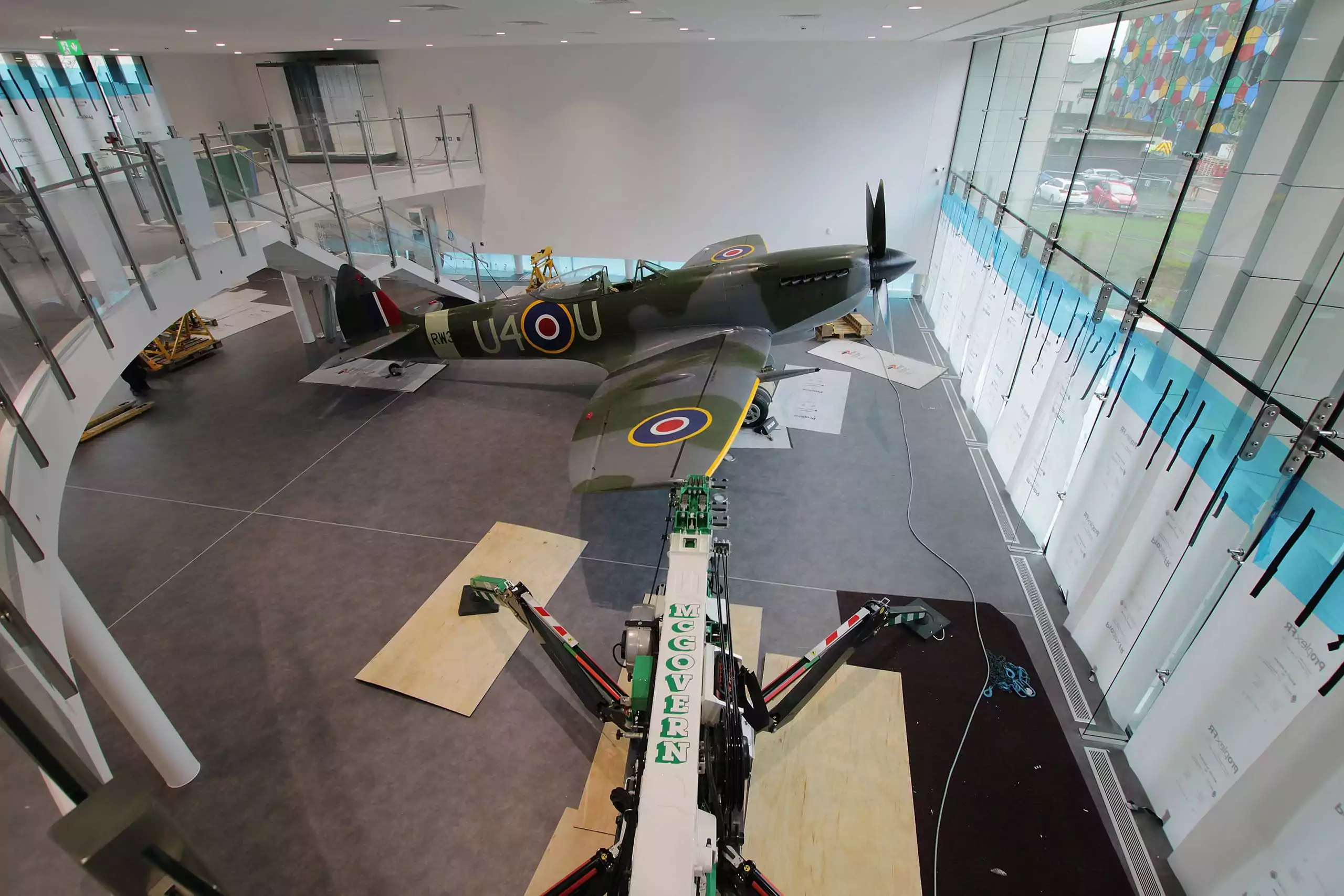 Spitfire RW388 reconstruction revealed in time-lapse video