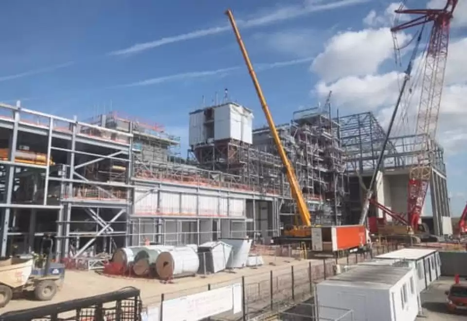 Lincoln Energy from Waste Facility building work