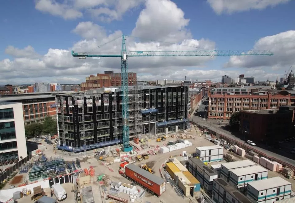 A construction time-lapse project in Leeds.