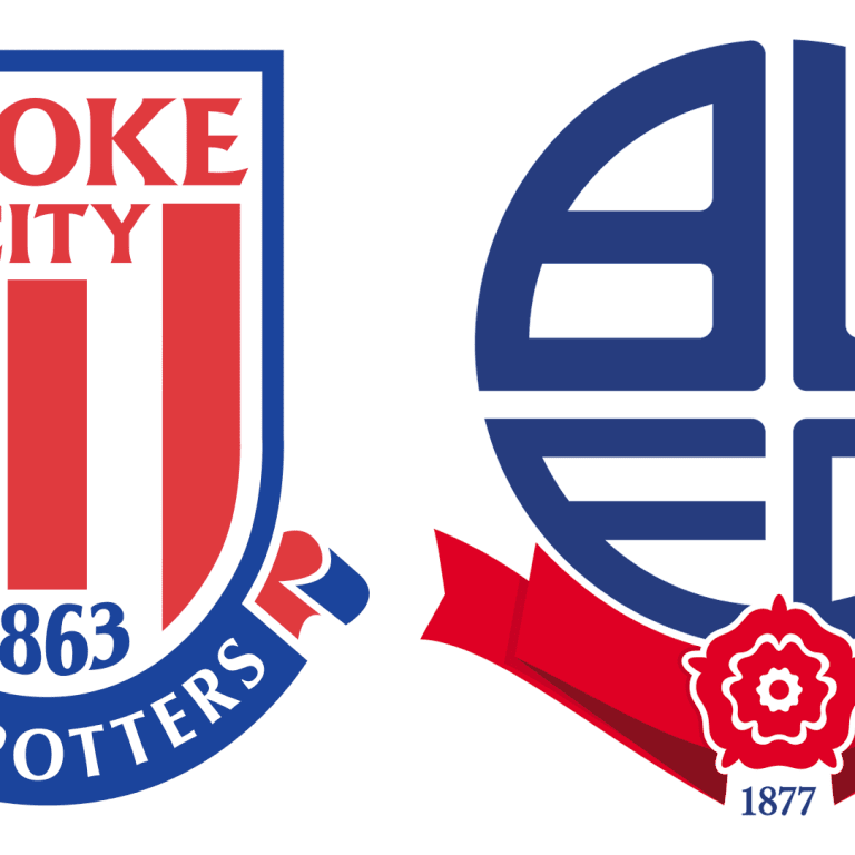 Stoke City FC and Bolton Wanderers FC logos