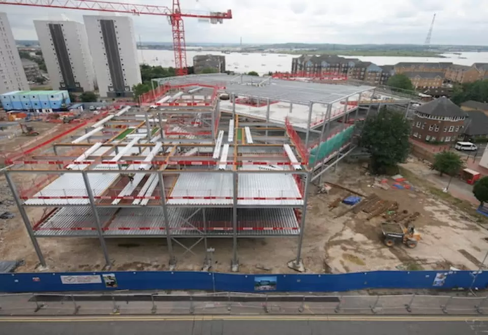 Thurrock campus under construction at South Essex College