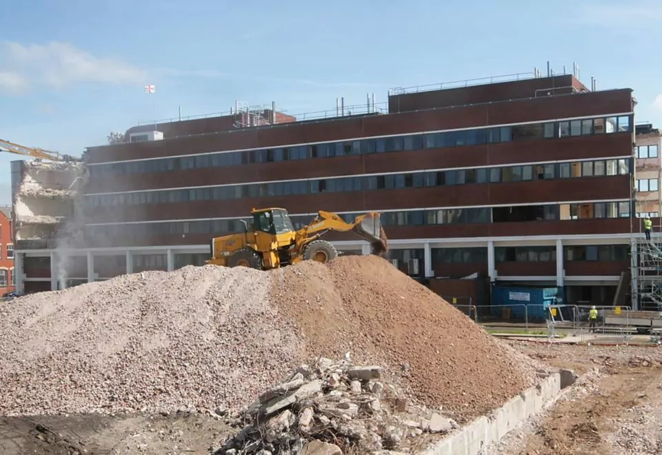 University of Manchester demolition