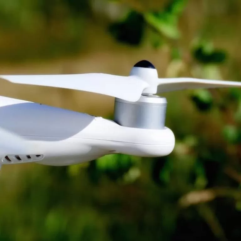 Close-up of a drone