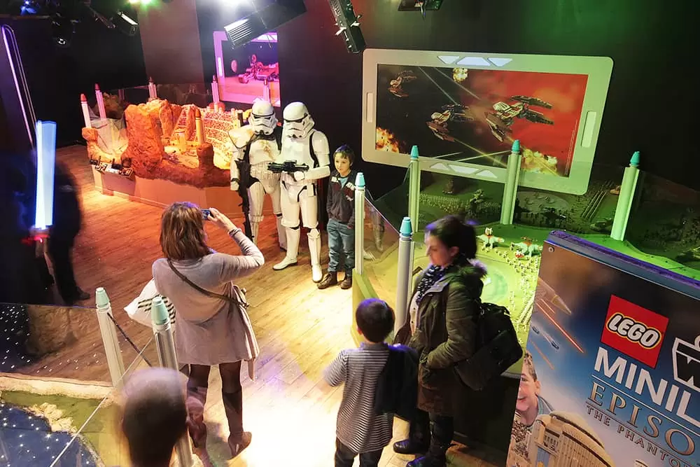 Lego Star Wars Miniland exhibit opens