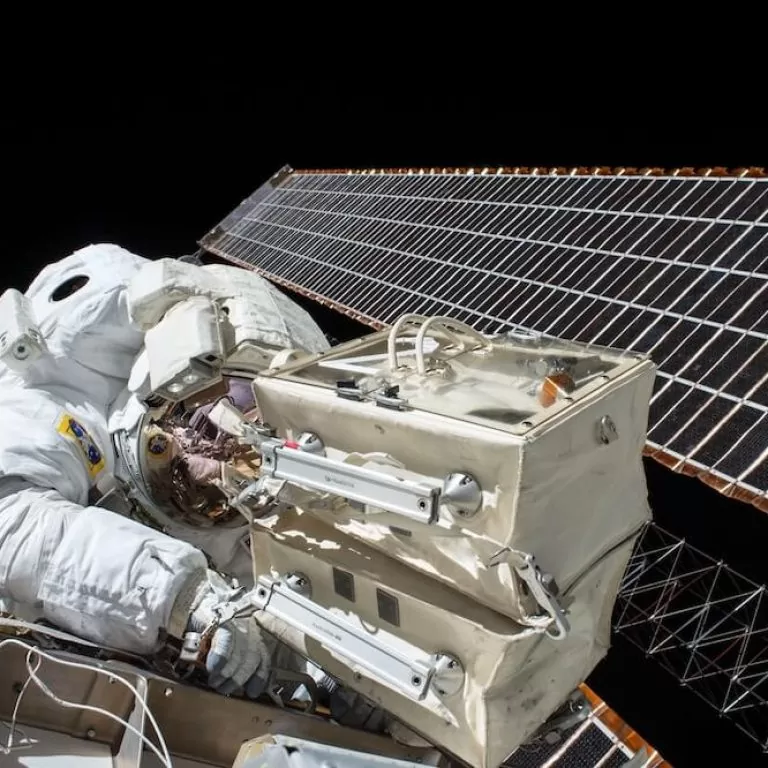 Nasa astronaut space satellite.