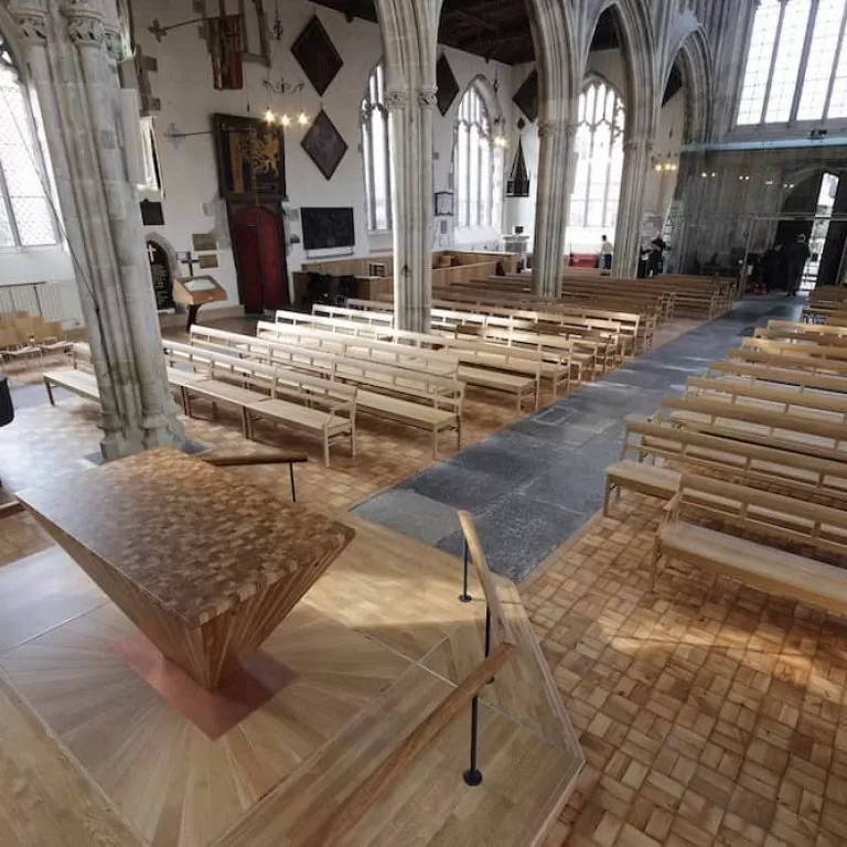 Completion of fit-out renovation construction works at St Thomas's Church, Salisbury