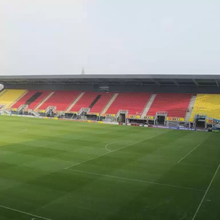 Completed Sir Elton John Stand at Watford FC's Vicarage Road